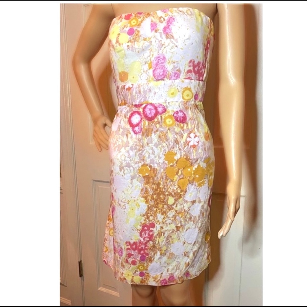 J. Crew Sunshine Peony Coccinelle Dress 24947